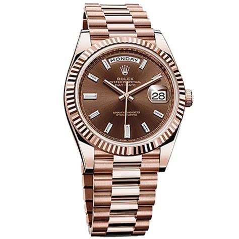 rolex oyster perpetual day date everose gold|Rolex Day-Date 40 price.